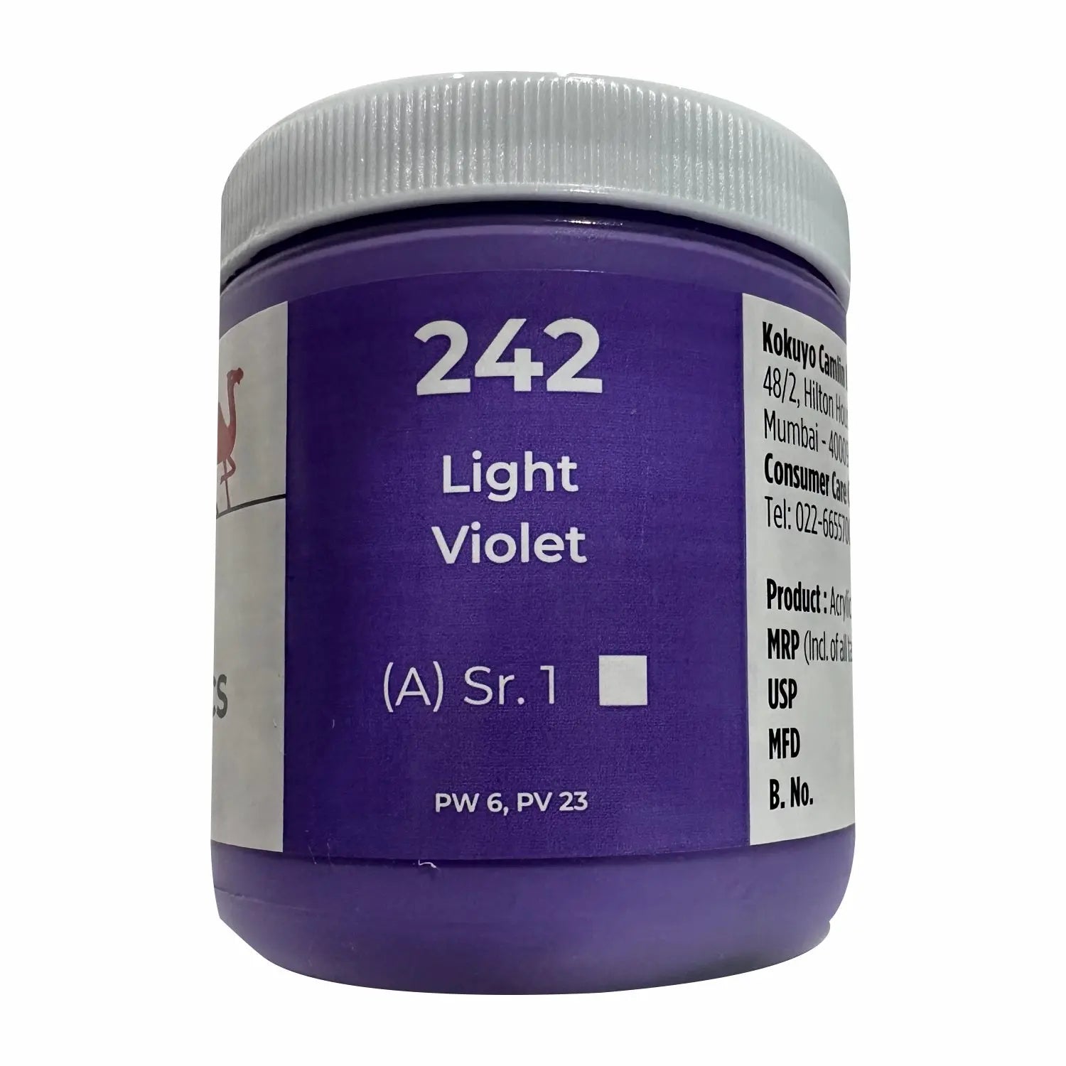 Camlin HD Acrylics Colour 250ML Camel